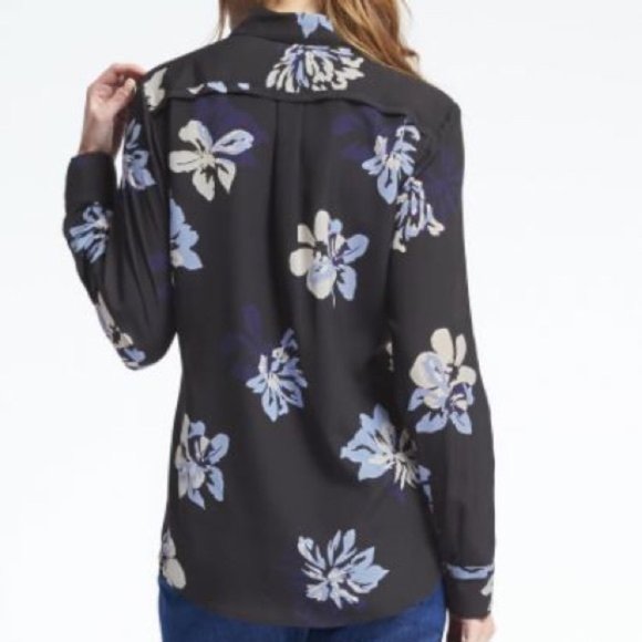 Banana Republic Dillon Floral Button Down Shirt - Picture 1 of 10
